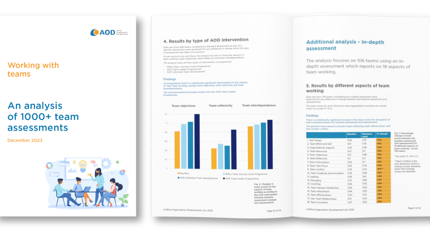 Teams that focus on assessment and development can improve effectiveness